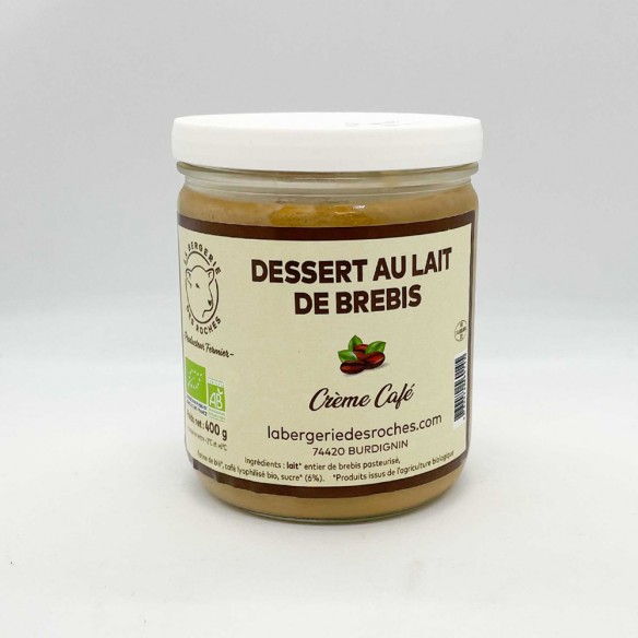 Crème café BIO